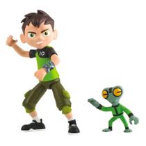 Mini figura articulada 10 cm - bem 10 e massa cinzenta