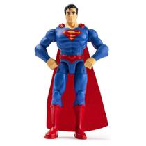Mini Figura com Acessórios Surpresas - Super-Homem - 10 cm - DC Comics - Sunny