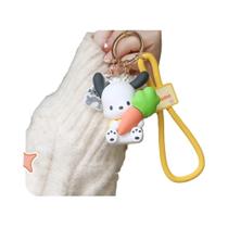 Mini Figura De Ação Pochacco Chaveiro Brinquedo Anime Sanrio Modelo Boneco Presente De Aniversário