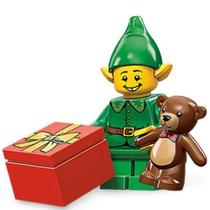 Mini Figura de Natal Série 11 de Elfo LEGO