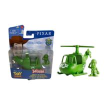 Mini Figura E Helicóptero Toy Story Boneco Minis Disney Pixar - Mattel Brinquedos