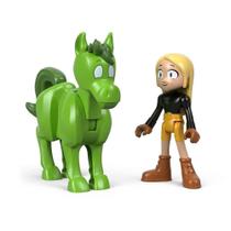 Mini Figura e Veículo - Imaginext - Os Jovens Titãs - MUTANO E TERRA - Mattel