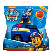 Mini Figura e Veículo Patrulha Canina Chase Patrol Cruiser - Sunny