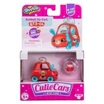 Mini Figura e Veículo Shopkins Cutie Cars Chiclecar QT3-04 - DTC Brinquedos