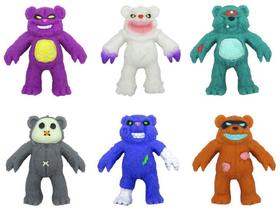 Mini Figura Evil Bear Series Stretchapalz - Sunny Brinquedos 6 Unidades