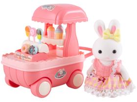 Mini Figura Família Coelho Lulie Kids Mini Figura Família Coelho Lulie Kids