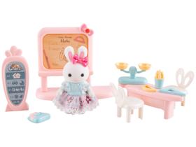 Mini Figura Família Coelho Lulie Kids