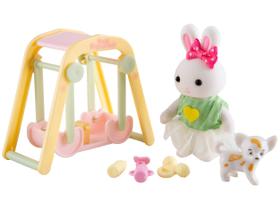 Mini Figura Família Coelho Lulie Kids