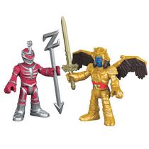 Mini Figura Imaginext - Go Go Power Rangers - Lord Zed & Goldar - CHH64 - Mattel