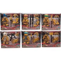 Mini Figura Ninja V - Modelos Sortidos