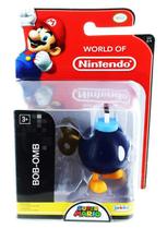 Mini Figura Nintendo Mundo de Super Mario Bob-omb 6,5 cm Mini Figura Nintendo Mundo de Super Mario Bob-omb 6,5 cm