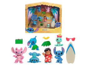 Mini Figura Stitch Sunny Brinquedos 6 Unidades