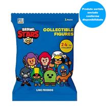 Mini Figura Surpresa - Brawl Stars - Line Friends - Sortido - Multikids
