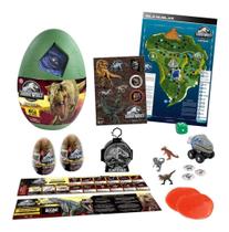 Mini Figuras Colecionáveis Jurassic World Mega Ovo Surpresa