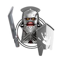 Mini Figuras De Ação Blocos De Montar Orcos Anões Elfos Cavaleiros De Rohan Exército Guerras Caixa