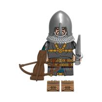 Mini Figuras De Ação Dos Cavaleiros Templários Da Idade Média, Blocos De Montar, Brinquedo Presente