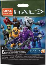 Mini Figuras de Ação Mega Construx Halo com Bloco de Exibição Mini Figuras de Ação Mega Construx Halo com Bloco de Exibição