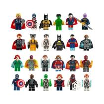 Mini Figuras De Blocos De Montar, Brinquedos De Personagens De Desenhos Animados, Modelos De