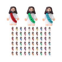 Mini Figuras De Jesus Lembrancinhas Religiosas Para Festas, Escola Dominical, Enchimento De Ovos De
