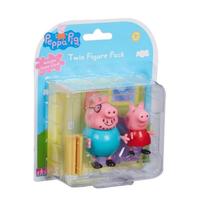 Mini Figuras Peppa Pig e Papai Pig 5cm - Sunny