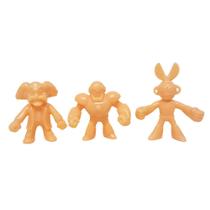 Mini Figures Super7 Mega Man M.U.S.C.L.E., pacote com 3 Mini Figures Super7 Mega Man M.U.S.C.L.E., pacote com 3