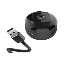 Mini Filmadora De Segurança Interna Com Câmera Inteligente Bluetooth Wi-Fi 480P Com Bateria De Longa