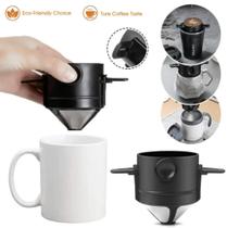 Mini Filtro Coador de Café e Chá Lavável Reutilizável Portátil