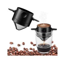 Mini Filtro de Café Cafeteira Portátil em Aço Inox - Clink