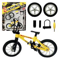 Mini Finger Bike Toy kidbeile Alloy Mountain Bicycle Yellow