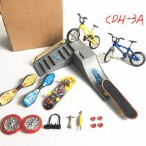 Mini Finger Scooter Stunt DIY Finger Board Kits Finger Sport Desktop Brinquedo Novo Para Meninas Meninos Presente de Aniversário Divertido - CDH3A