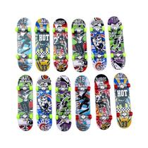 Mini Finger Skateboard Puzzle Toy Anti Stress Sensory Novidade Presente Engraçado Para Meninos