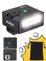 Mini Flash Godox iM30 GN15 para Canon e Sony