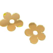 Mini Flor de 2cm ou 4cm Acrílico Para Decoração Quarto Clinica Salão Artesanato Florzinha Espelhada Mini Flor de 2cm ou 4cm Acrílico Para Decoração Quarto Clinica Salão Artesanato Florzinha Espelhada
