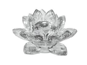 Mini Flor de Lotus Para Luminárias Decorativas Cristal Várias Cores