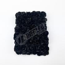 Mini Flor de Papel Preto - 72 unidades Mini Flor de Papel Preto - 72 unidades