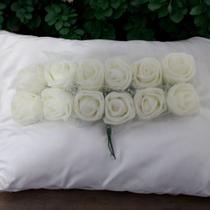 Mini Flor Rosa Florezinhas de EVA C/144 Peças Artesanato Lembrancinha Buquê - CR6745