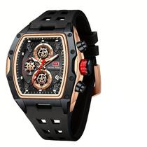 MINI FOCUS Relógio Esportivo de Quartzo Pulseira de Silicone -