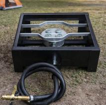 Mini Fogão 1 Boca Alta Pressão A Gás Portátil Camping Acampamento Caminhão