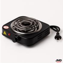 Mini Fogão Elétrico Portátil 1 Boca Leve, Compacto e Fácil de Usar Mini Fogão Elétrico Portátil 1 Boca Leve, Compacto e Fácil de Usar