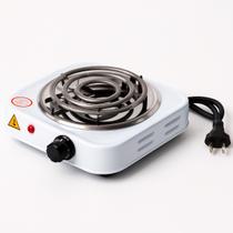 Mini Fogão Elétrico Portátil de 1 Boca Bivolt 1000W Compacto e Seguro