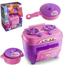 Mini Fogaozinho Play Cooker com Acessorios - Zuca Toys 7817
