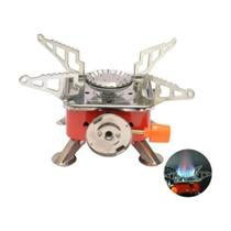 Mini fogareiro / fogao a gas portatil controle manual chama + botao acendimento bolsa - WESTERN Mini fogareiro / fogao a gas portatil controle manual chama + botao acendimento bolsa - WESTERN