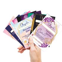 Mini folheto Agradecimento pela compra, mimo cliente, tag Variados