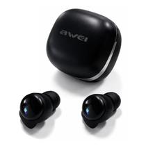 Mini Fone Ouvido Bluetooth Sem Fio Awei T78 Original IPX4 Som Graves Potente Intra auricular Esportivo