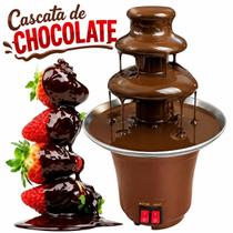 Mini Fonte Cascata de Chocolate 3 Andares Transborda Chocolate Cacau Fondue Panela 110V Ideal para Festas Casamentos Ocasiões Especiais Gastronômicas Mini Fonte Cascata de Chocolate 3 Andares Transborda Chocolate Cacau Fondue Panela 110V Ideal para Festas Casamentos Ocasiões Especiais Gastronômicas