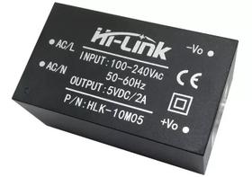 Mini Fonte Hi Link HLK-10M05 100-240V 5V 2A CC 10W Mini Fonte Hi Link HLK-10M05 100-240V 5V 2A CC 10W