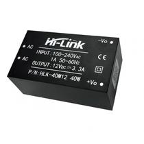 Mini Fonte Hi Link HLK-40M12 100-240V 12V CC 40W Mini Fonte Hi Link HLK-40M12 100-240V 12V CC 40W