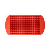 Mini Forma De Gelo Dobrável De Silicone Com 160 Cubos, Molde Pequeno Quadrado Para Gelo, Quebra-Gelo