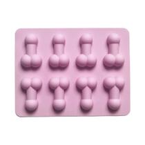 Mini Forma De Silicone Para Bolo De Sorvete, Bandeja Para Cubos De Gelo, Molde Para Sabonete E Vela,