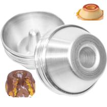 Mini Forma Pudim de Alumínio 80ml Kit com 12 ou 24 unidades Mini Forma Pudim de Alumínio 80ml Kit com 12 ou 24 unidades